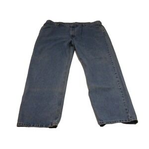 Levi's 550 Jeans Mens 46x32 Blue Denim Relaxed Fit Light Wash‎ Straight